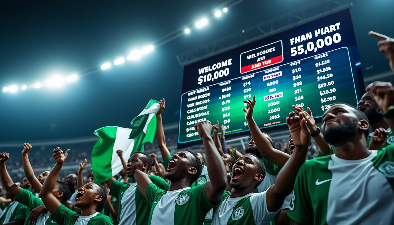 discover the best nigerian football betting sites offering the most attractive welcome bonuses. find top-rated platforms to maximize your first deposit and enhance your betting experience.